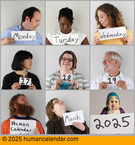 Visit Human Calendar