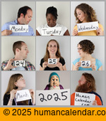 Visit Human Calendar