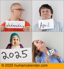 Visit Human Calendar
