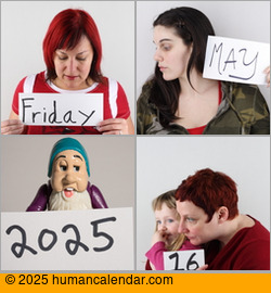 Visit Human Calendar