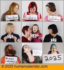 Visit Human Calendar