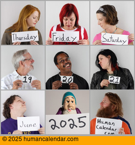 Visit Human Calendar