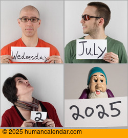 Visit Human Calendar