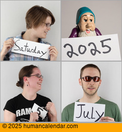 Visit Human Calendar