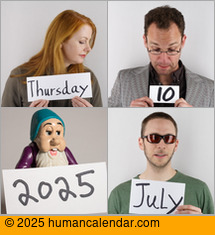 Visit Human Calendar