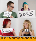 Visit Human Calendar