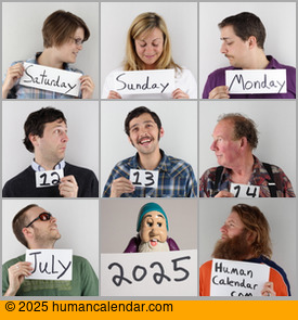 Visit Human Calendar