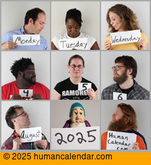 Visit Human Calendar