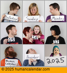 Visit Human Calendar