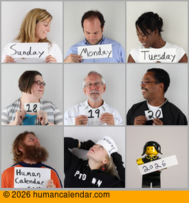 Visit Human Calendar