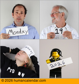 Visit Human Calendar