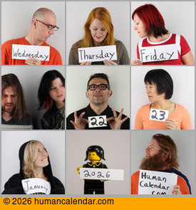 Visit Human Calendar