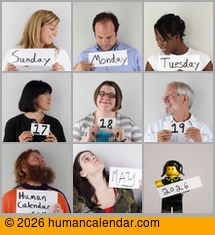 Visit Human Calendar
