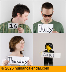 Visit Human Calendar