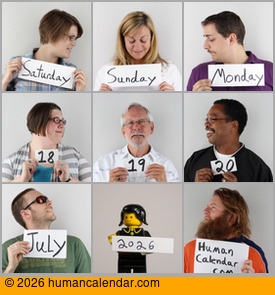Visit Human Calendar