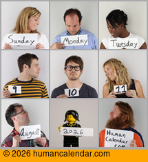 Visit Human Calendar