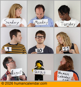 Visit Human Calendar