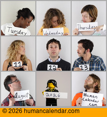 Visit Human Calendar